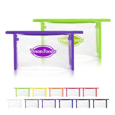 Clear Travel Security Toiletry Pouch